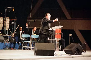 Images Dated 21st June 1992: Maurice Cerullo, an American pentecostal televangelist during his