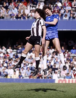 May 1983 Chelsea v Newcastle United Football at Stamford Bridge London Kevin Keegan May 1983 Chelsea v Newcastle United Football at Stamford Bridge London Kevin Keegan