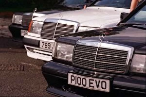 Images Dated 22nd September 1998: MAZZONI BROTHERS AND THEIR MERCEDES BENZ September 1998 P100 EVO