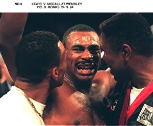 McCall happy after beating Lewis for the World Title epd boxing McCall happy after beating Lewis for the World Title epd boxing