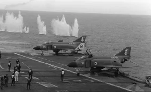 McDonnell Douglas Phantom FG1's (F-4K)of the Royal Navy' McDonnell Douglas Phantom FG1's (F-4K)of the Royal Navy'
