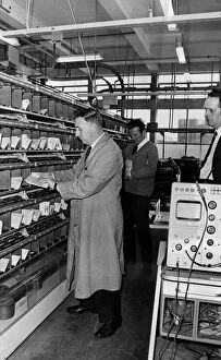 Images Dated 9th February 1971: Mechanisation, like this letter sorting machine introduced at Newport Head Post Office