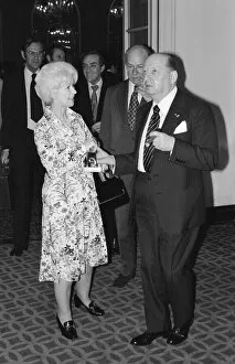 Images Dated 29th April 1977: Media Mogul Lew Grade at the the Royal Television Society annual awards ceremony at