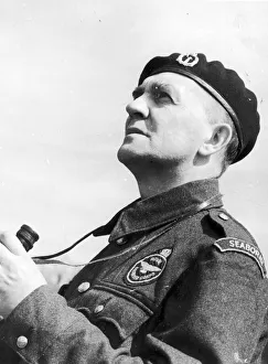 A member of the Royal Observer Corps wearing the new Seaborne shoulder flash during A member of the Royal Observer Corps wearing the new Seaborne shoulder flash during