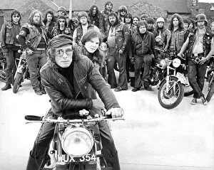 These members of the Black Angels gang were just heading off to Keswick to take part These members of the Black Angels gang were just heading off to Keswick to take part