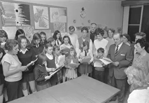 Images Dated 15th December 1970: Members of Jubilee Crescent Youth Club, Radford, Coventry, under the direction of Mr