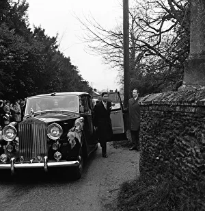 Members of the Royal Family arrive at Hillington Church, Kings Lynn Members of the Royal Family arrive at Hillington Church, Kings Lynn