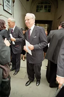 Images Dated 22nd June 1998: Memorial service for former Daily Mail editor Sir David English. Pictured, Rupert Murdoch