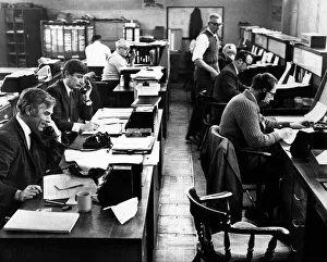 Men Of Power - from this central control room at Newcastle Central Station they guide Men Of Power - from this central control room at Newcastle Central Station they guide