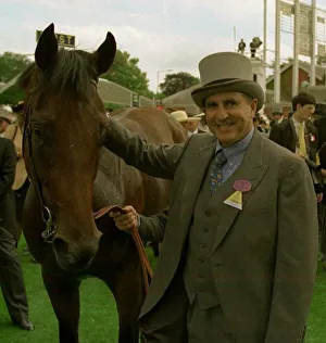 Among Men winner of the Jersey Stakes at Royal Ascot with owner Michael Tabor Among Men winner of the Jersey Stakes at Royal Ascot with owner Michael Tabor