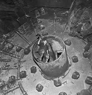 Mersey Tunnel breakthrough 4th March 1970 Breakthrough between the tunnels Mersey Tunnel breakthrough 4th March 1970 Breakthrough between the tunnels