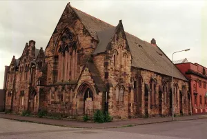 Methodist Church in Govan May 1999 Which was harmony row boys where Alex Ferguson Methodist Church in Govan May 1999 Which was harmony row boys where Alex Ferguson