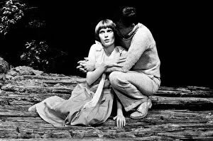 Images Dated 12th July 1972: Mia Farrow is taking the part of Mary Rose at the Shaw Theatre, Euston Road