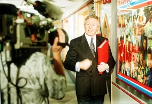 Images Dated 21st February 1991: Michael Aspel TV Presenter of the television programme This is Your Life DBase MSI
