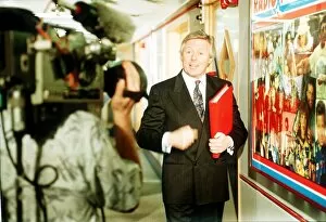 Images Dated 21st February 1991: Michael Aspel TV Presenter of the television programme This is Your Life