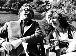 Michael Caine actor with Julie Walters actress and comedienne star in the film Educating Michael Caine actor with Julie Walters actress and comedienne star in the film Educating