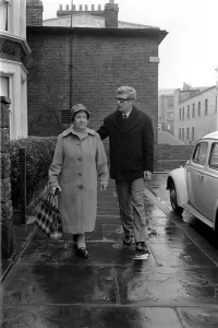 Michael Caine and his mother pictured in 1964 Michael Caine and his mother pictured in 1964