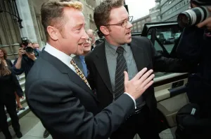Michael Flatley Dancer October 98 Leaving the high court after his former manager Michael Flatley Dancer October 98 Leaving the high court after his former manager