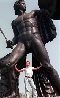 Images Dated 13th May 1998: MICHAEL FLATLEY IN HYDE PARK MAY 1998 THE VENUNE FOR HIS LAST PERFORMANCE OF LORD
