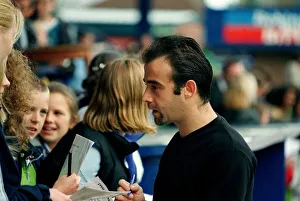 Michael Le Vell Actor September 98 Coronation street actor talking to young fan' Michael Le Vell Actor September 98 Coronation street actor talking to young fan'