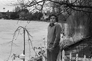 Michael Parkinson at home in Berkshire. 1st March 1978 Michael Parkinson at home in Berkshire. 1st March 1978