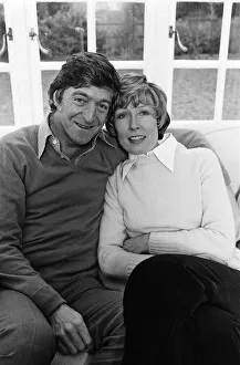 Michael Parkinson at home in Berkshire with his wife Mary. 1st March 1978 Michael Parkinson at home in Berkshire with his wife Mary. 1st March 1978