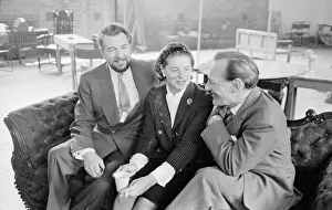 00140 Gallery: Michael Redgrave, Ingrid Bergman, Trevor Howard - Four Stars for BBC - TV play May