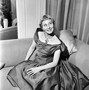 Michele Morgan, famous French film star arrived in London today to be guest of honour at Michele Morgan, famous French film star arrived in London today to be guest of honour at