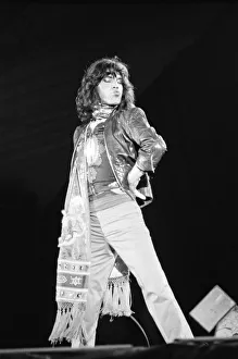 On Stage Gallery: Mick Jagger on stage at the Rolling Stones concert at Knebworth House in Hertfordshire
