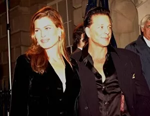Images Dated 9th November 1995: Mickey Rourke actor and his wife actress Carrie Otis arriving at the Pirelli dinner