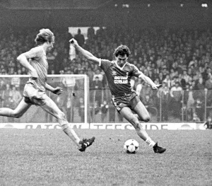 Middlesborough's new signing, Dave Thomas, shows his style to get past Manchester Middlesborough's new signing, Dave Thomas, shows his style to get past Manchester
