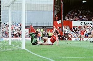 Images Dated 8th September 1990: Middlesbrough 1-0 Notts County, League Devision Two match at Ayresome Park