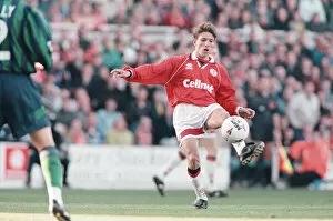 Images Dated 4th November 1995: Middlesbrough 1-1 Leeds, Premier league match at the Riverside Stadium