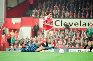 Images Dated 3rd October 1992: Middlesbrough 1-1 Manchester United, premier league match at Ayresome Park