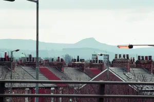 Middlesbrough, 16th February 1993. Rooftops and Chimney Pots Middlesbrough, 16th February 1993. Rooftops and Chimney Pots