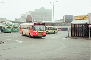 Images Dated 17th January 1996: Middlesbrough Bus Station, 17th January 1996