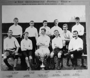 Middlesbrough Football Team 1894 - 95, winners of the FA Amateur Cup Middlesbrough Football Team 1894 - 95, winners of the FA Amateur Cup