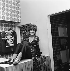 Middlesbrough hairdresser judges Miss Gibraltar. Circa 1971 Middlesbrough hairdresser judges Miss Gibraltar. Circa 1971