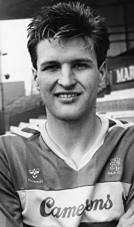 Middlesbrough player Gary Gill as a trainee, now Boro Chief Scout 11th March 1986 Middlesbrough player Gary Gill as a trainee, now Boro Chief Scout 11th March 1986
