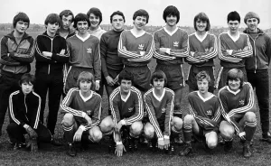 This Middlesbrough schoolboys team beat Salford 5-2 in the English Schools Trophy match This Middlesbrough schoolboys team beat Salford 5-2 in the English Schools Trophy match