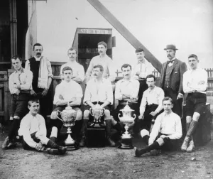 Middlesbrough Team 1894 - 95 seen here with the FA Amateur Cup Middlesbrough Team 1894 - 95 seen here with the FA Amateur Cup