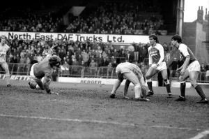 Middlesbrough v. Manchester City. February 1984 MF14-15-018 Final Score was a nil Middlesbrough v. Manchester City. February 1984 MF14-15-018 Final Score was a nil