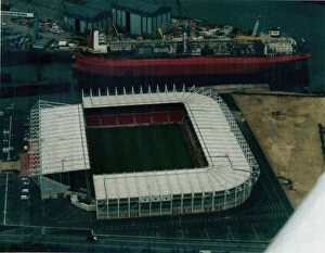 Football Stadium Gallery: Middlesbroughs new Riverside Stadium is ready, August 1995