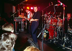 Jon Scan Gallery: Midge Ure on stage at King Tuts Glasgow November 1988