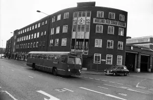 Midland Red Coach Station, Birmingham. 10th September 1975 Midland Red Coach Station, Birmingham. 10th September 1975
