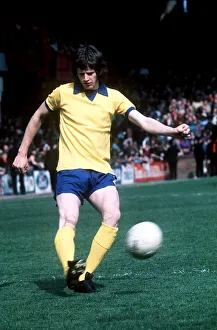 Mike Channon Southampton 1974 football *** Local Caption *** - - 08/06/2010 Mike Channon Southampton 1974 football *** Local Caption *** - - 08/06/2010