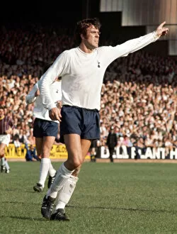 Images Dated 1st August 1970: Mike England of Tottenham Hotspur in action August 1970
