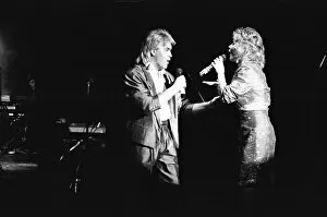 On Stage Gallery: Mike Nolan and Cheryl Baker of Bucks Fizz seen here performing on stage at Leas Cliff
