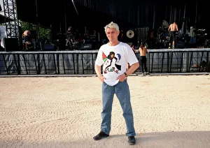 Mike Oldfield Composer Musician July 1999 in Valencia Spain for open air concert Mike Oldfield Composer Musician July 1999 in Valencia Spain for open air concert