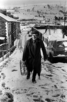 Milkman Jack Jones keeps the daily pints on the move in Aberfan, South Wales Milkman Jack Jones keeps the daily pints on the move in Aberfan, South Wales